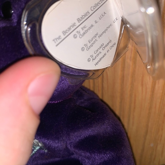 Ty Princess diana beanie baby rare ghost edition 1997 - Picture 10 of 12